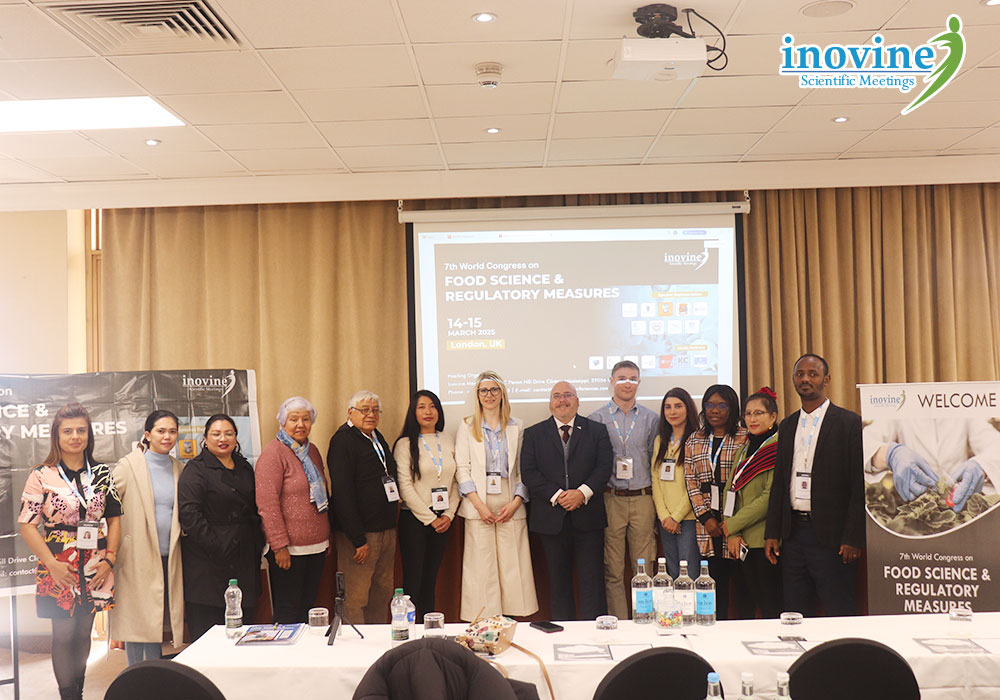 8th International Conference on Food Safety and Regulatory Measures, March 14-15, 2025, London, UK